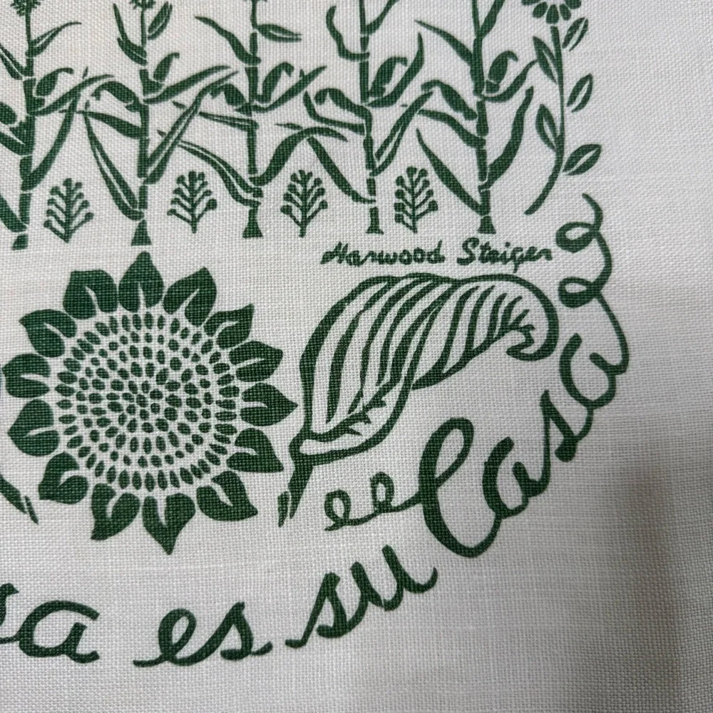 Harwood Steiger Mi Casa Es Su Casa Linen Towel